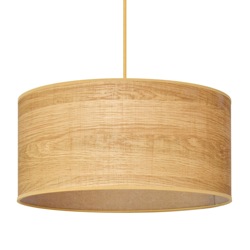 Pendel ALBA 1xE27/15W/230V diameter 40 cm brun