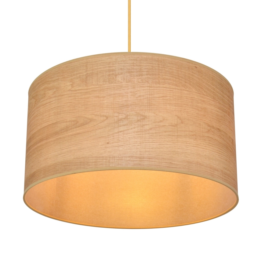 Pendel ALBA 1xE27/15W/230V diameter 45 cm brun