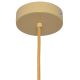Pendel ALBA 1xE27/60W/230V diameter 20 cm brun