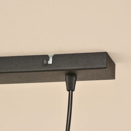 Pendel ALBA med kabel 2xE27/15W/230V, grå
