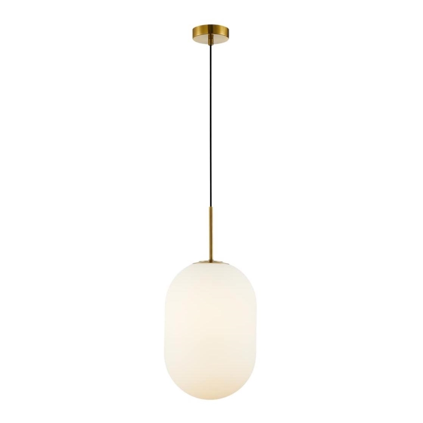 Pendel ALIAS 1xE14/40W/230V diameter 24 cm guldfarvet