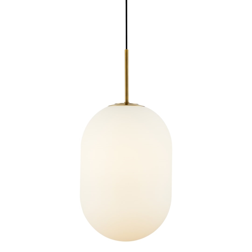 Pendel ALIAS 1xE14/40W/230V diameter 24 cm guldfarvet