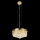 Pendel AMAPOLI 7xG9/28W/230V diameter 45 cm guldfarvet