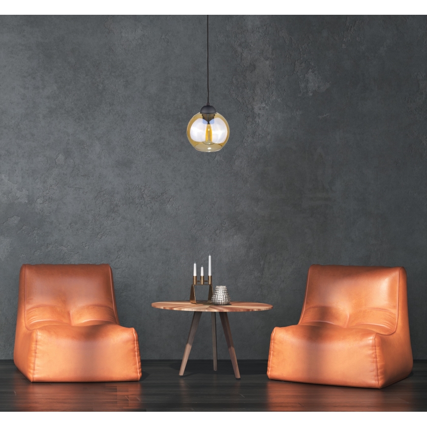 Pendel AMBRE WOOD 1xE27/60W/230V