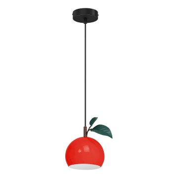 Pendel APPLE 1xE27/15W/230V rød