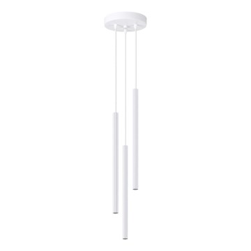 Pendel ARCHE 3xG9/8W/230V hvid
