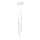 Pendel ARCHE 3xG9/8W/230V hvid