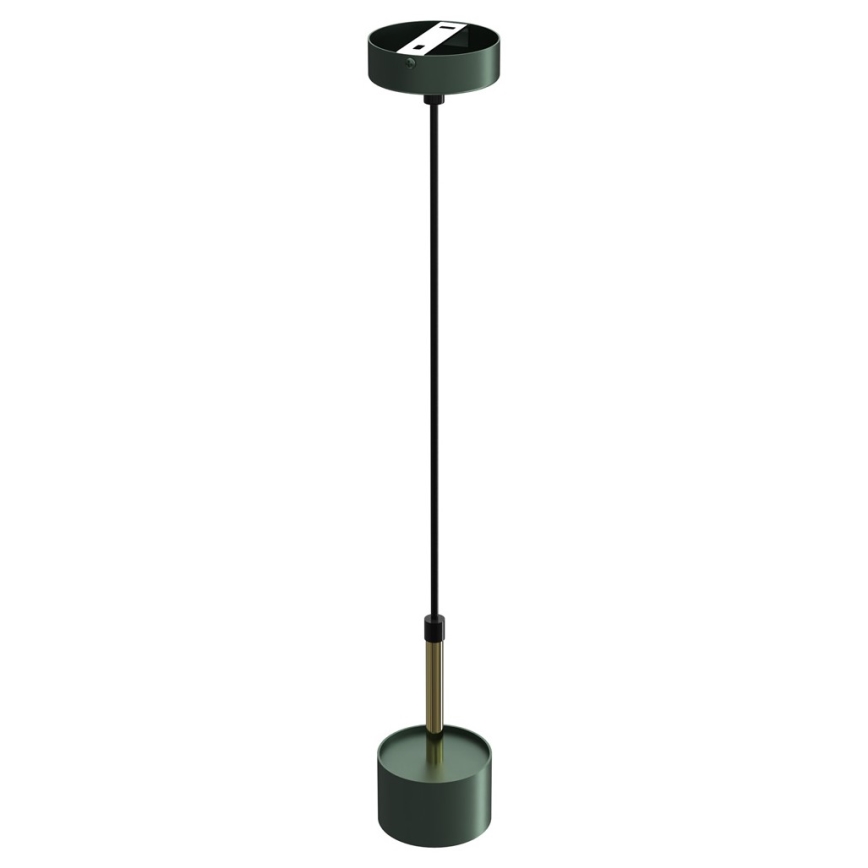 Pendel ARENA 1xGX53/11W/230V grøn/guldfarvet