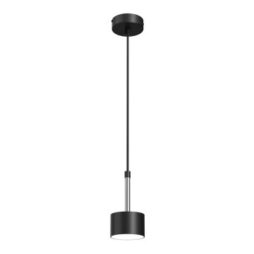 Pendel ARENA 1xGX53/11W/230V sort/skinnende krom