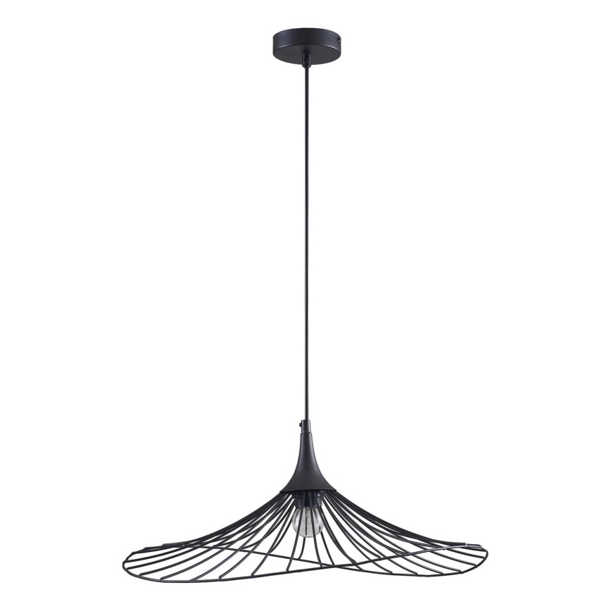 Pendel ARIELLE 1xE27/20W/230V diameter 50 cm sort