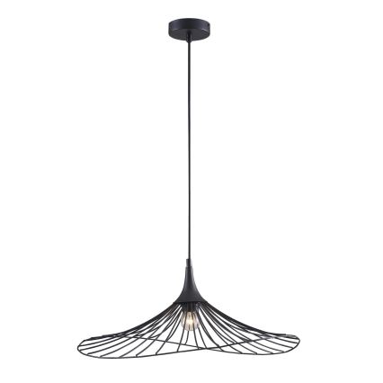 Pendel ARIELLE 1xE27/20W/230V diameter 50 cm sort