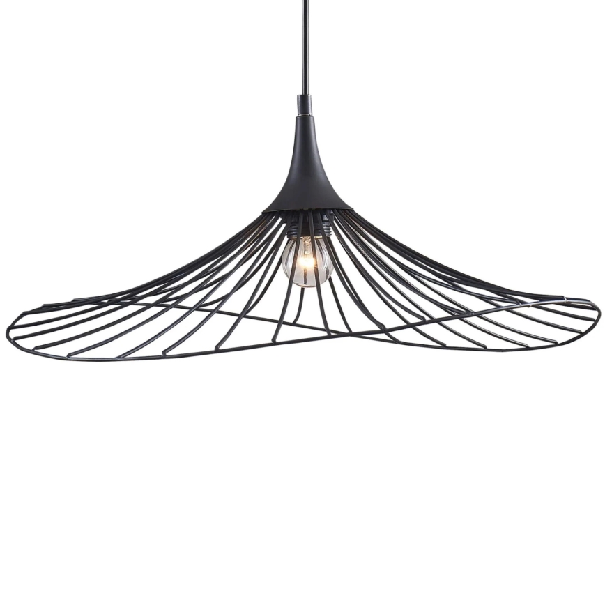 Pendel ARIELLE 1xE27/20W/230V diameter 50 cm sort