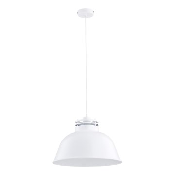 Pendel ARRIZO 1xE27/15W/230V hvid