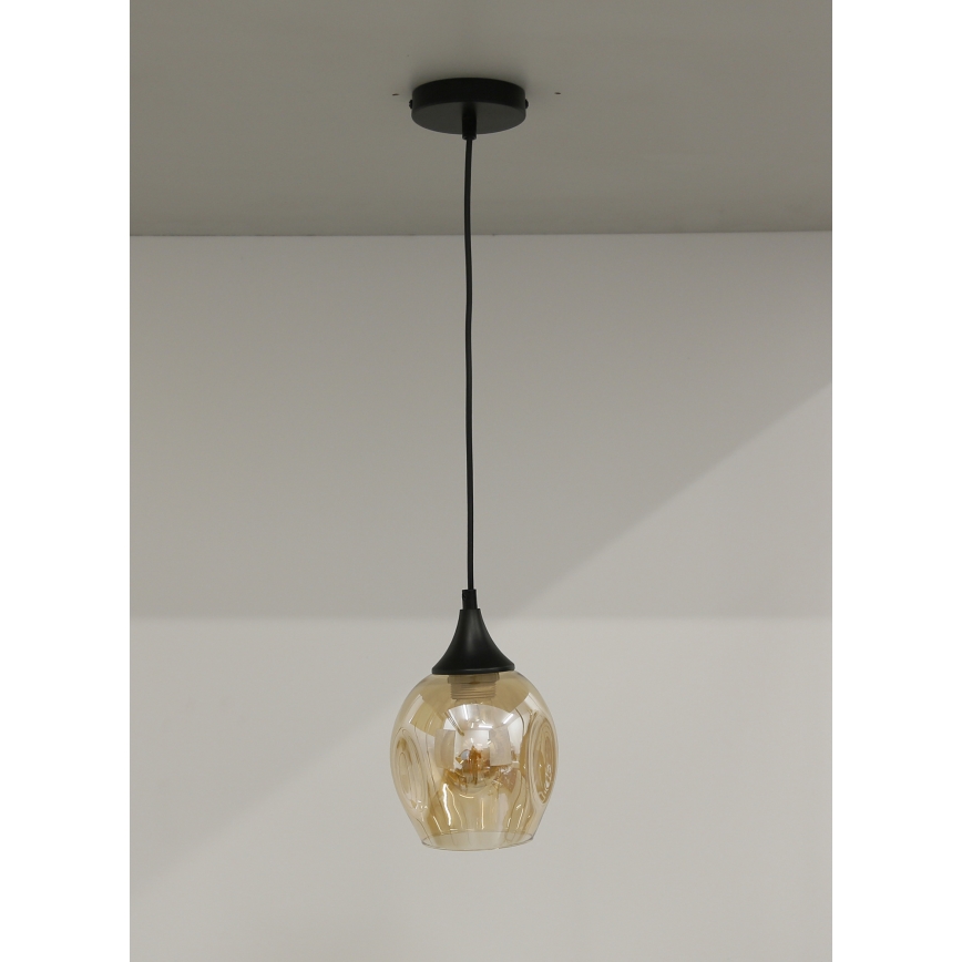 Pendel ASPA 1xE27/40W/230V sort