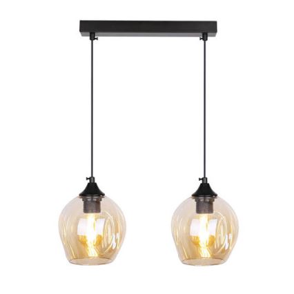 Pendel ASPA 2xE27/40W/230V sort
