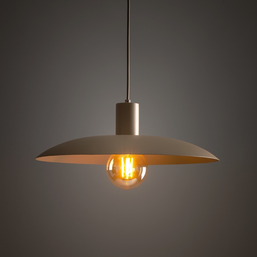 Pendel ASTRA 1xE27/15W/230V diameter 41 cm beige