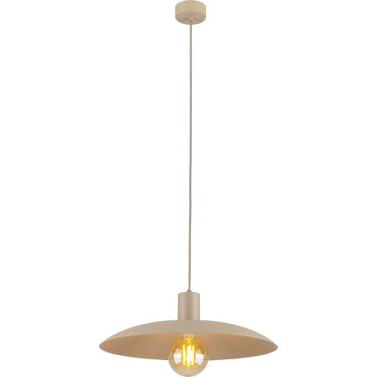 Pendel ASTRA 1xE27/15W/230V diameter 41 cm beige