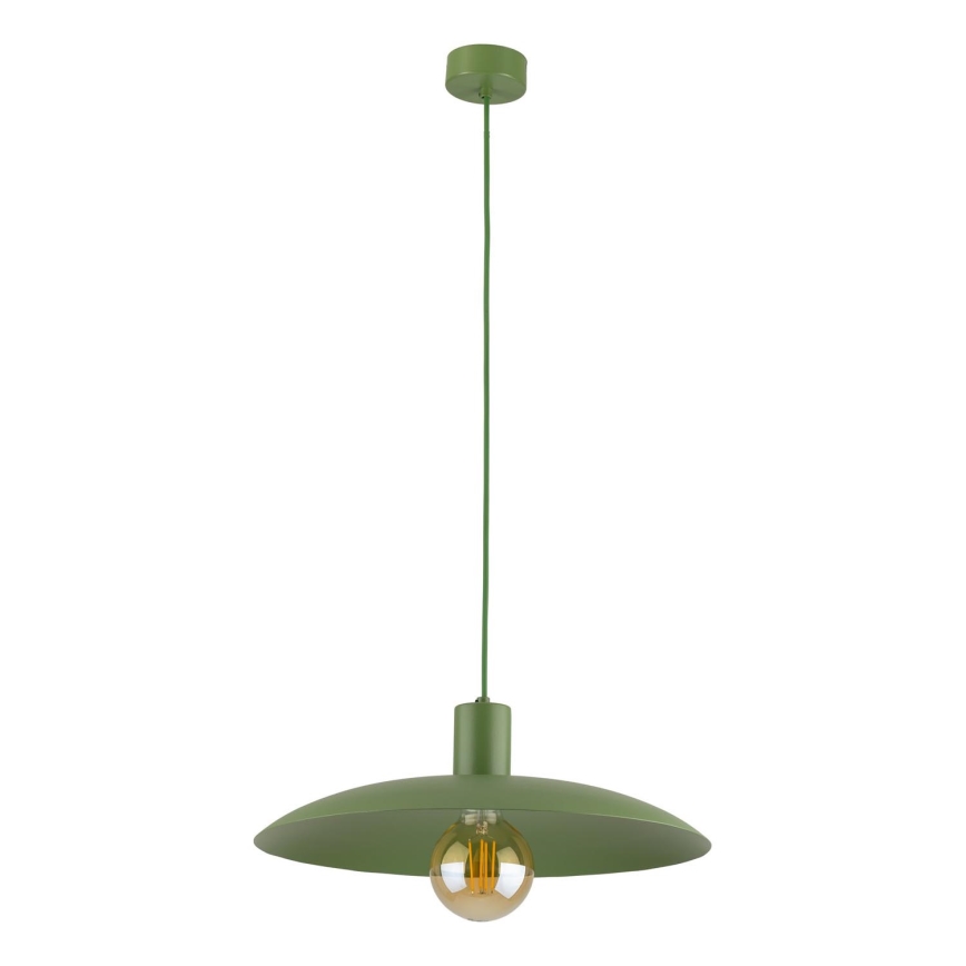 Pendel ASTRA 1xE27/15W/230V diameter 41 cm grøn