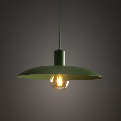 Pendel ASTRA 1xE27/15W/230V diameter 41 cm grøn