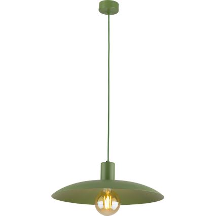 Pendel ASTRA 1xE27/15W/230V diameter 41 cm grøn