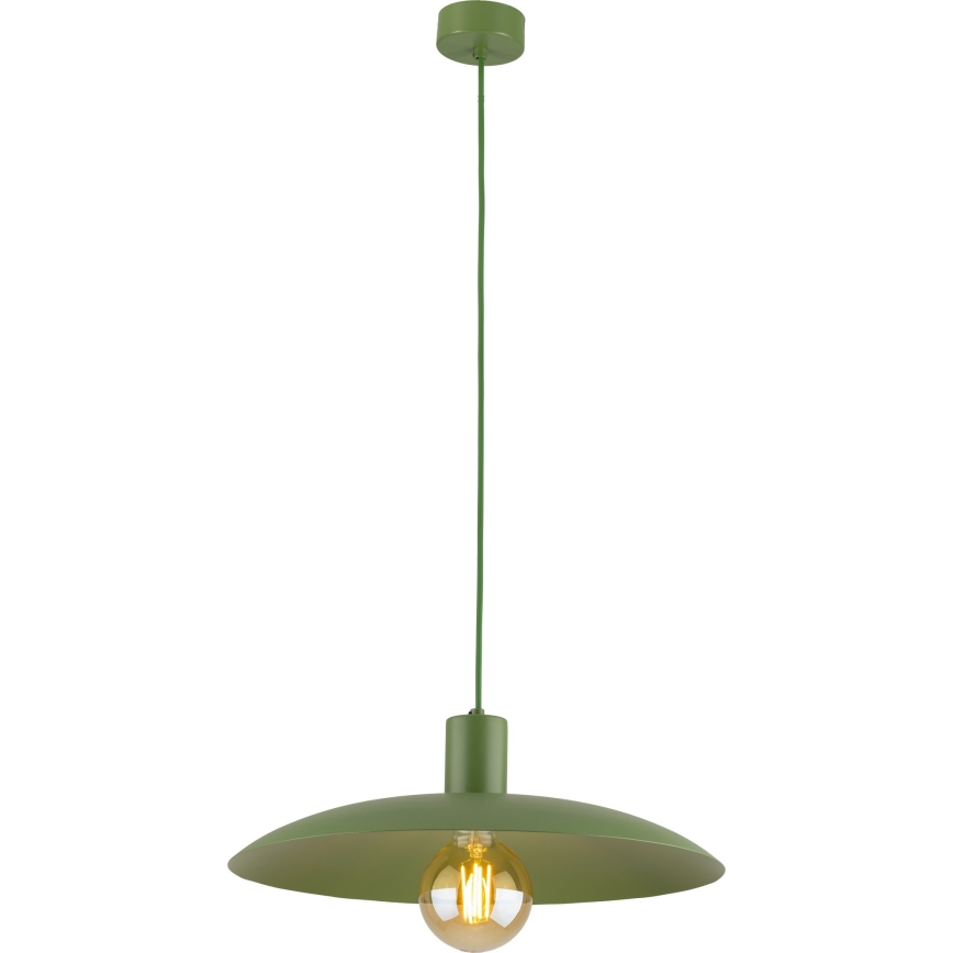 Pendel ASTRA 1xE27/15W/230V diameter 41 cm grøn