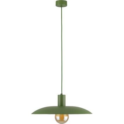 Pendel ASTRA 1xE27/15W/230V diameter 41 cm grøn