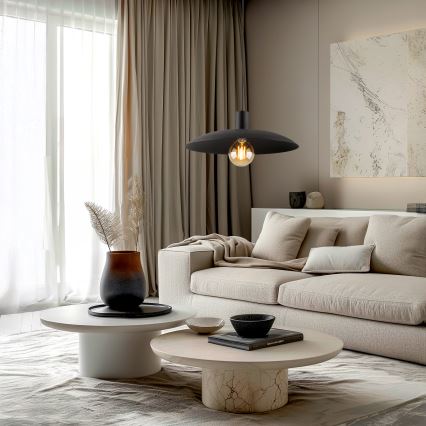 Pendel ASTRA 1xE27/15W/230V diameter 41 cm sort