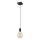 Pendel ASTRID 1xE27/60W/230V mat sort