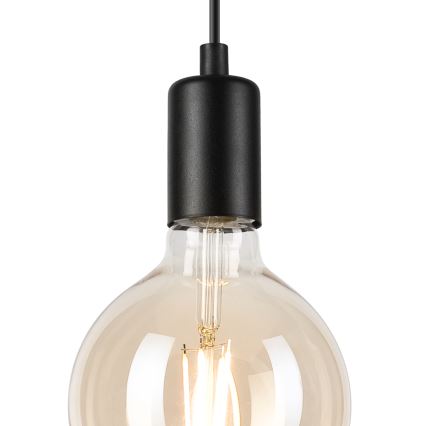 Pendel ASTRID 1xE27/60W/230V mat sort
