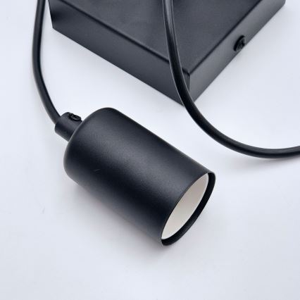 Pendel ASTRID 1xE27/60W/230V mat sort