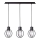 Pendel AURA 3xE27/60W/230V sort