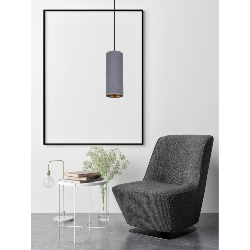 Pendel AVALO 1xE27/60W/230V grå