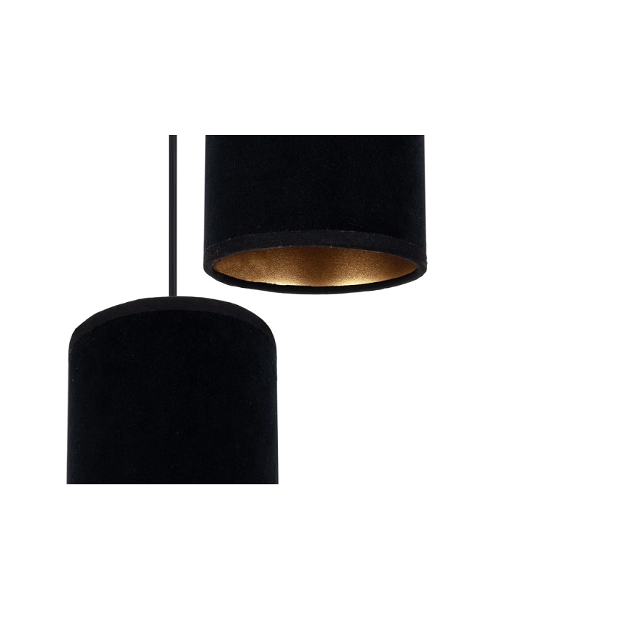 Pendel AVALO 2xE27/60W/230V diameter 20 cm sort