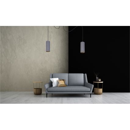 Pendel AVALO 2xE27/60W/230V edderkop grå