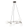 Pendel AZURA 6xE14/10W/230V sort/hvid