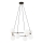 Pendel AZURA 8xE14/10W/230V sort/hvid