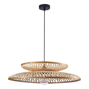 Pendel BALI 1xE27/20W/230V diameter 60 cm bambus
