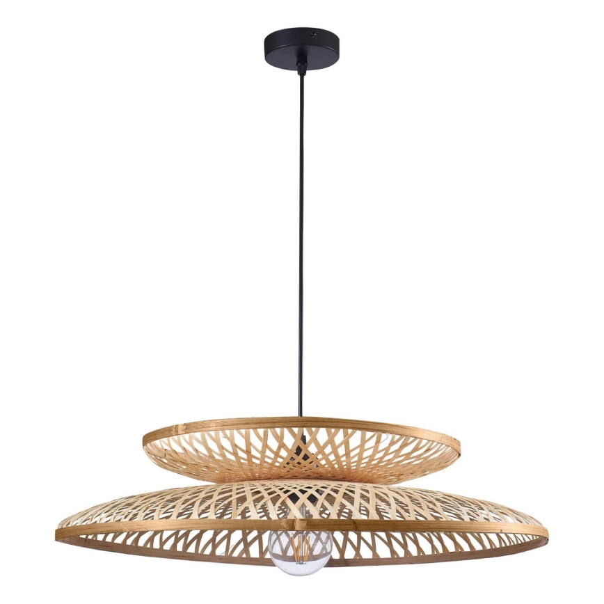 Pendel BALI 1xE27/20W/230V diameter 60 cm bambus