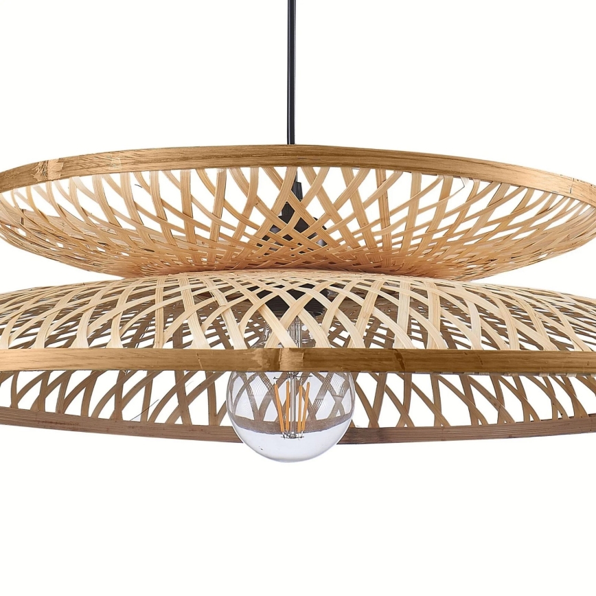 Pendel BALI 1xE27/20W/230V diameter 60 cm bambus