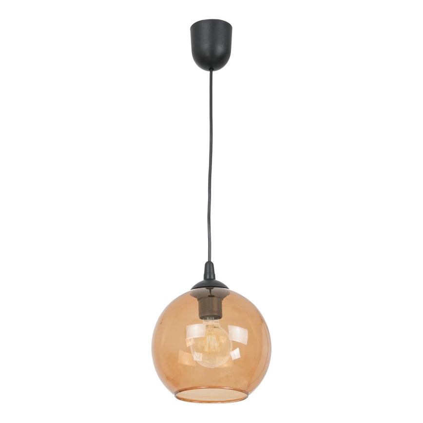 Pendel BALL 1xE27/60W/230V diameter 20 cm beige