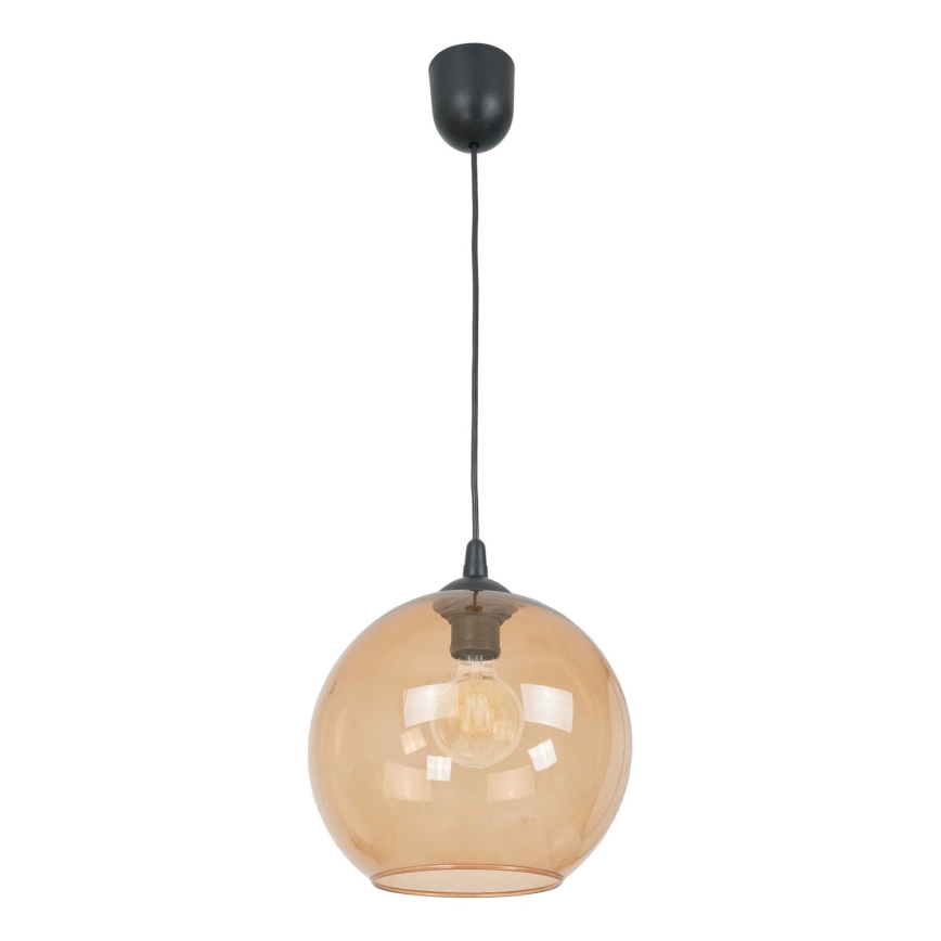 Pendel BALL 1xE27/60W/230V diameter 25 cm beige