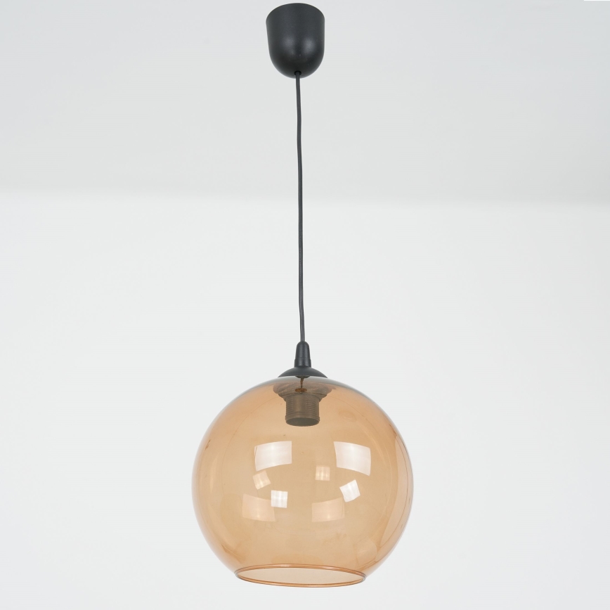 Pendel BALL 1xE27/60W/230V diameter 25 cm beige