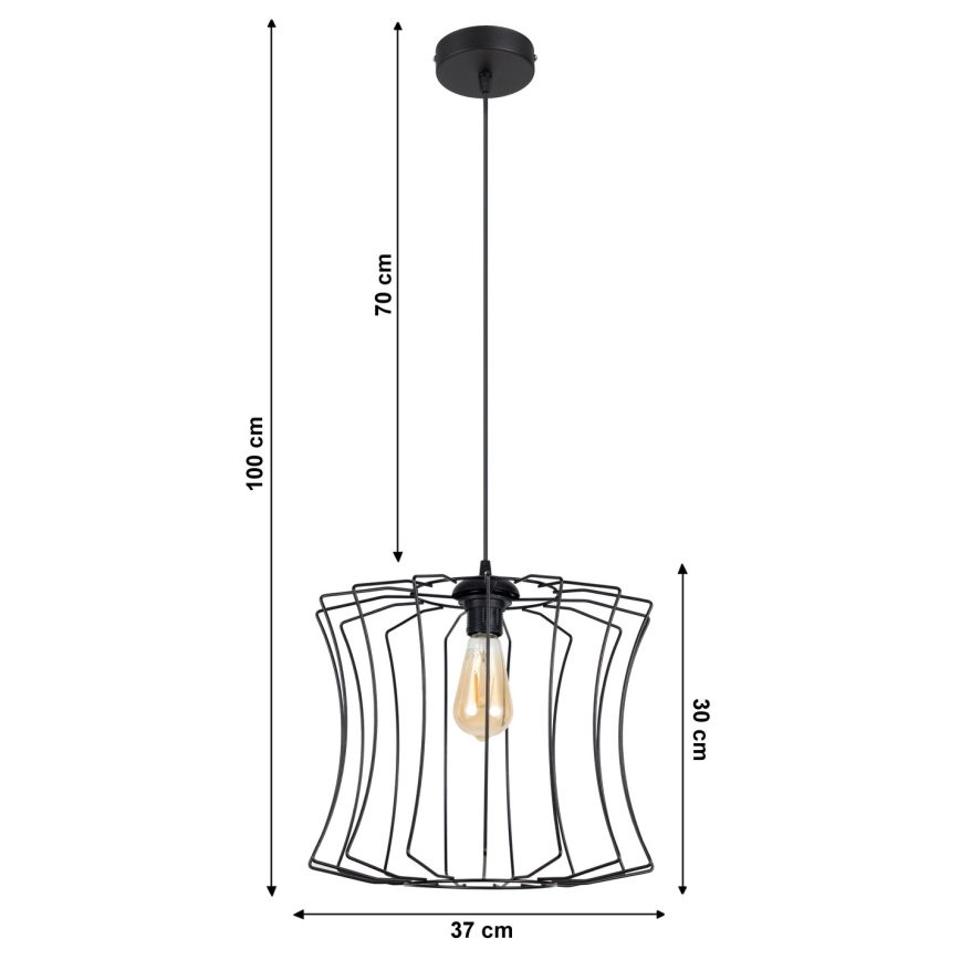 Pendel BEK 1xE27/60W/230V diam. 37 cm
