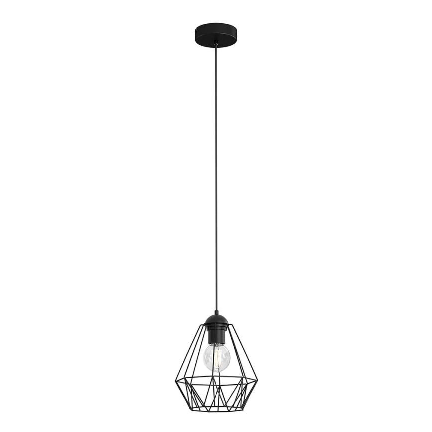 Pendel BERGEN 1xE27/60W/230V sort