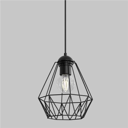 Pendel BERGEN 1xE27/60W/230V sort