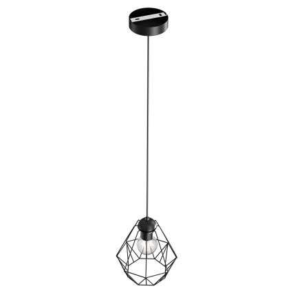 Pendel BERGEN 1xE27/60W/230V sort