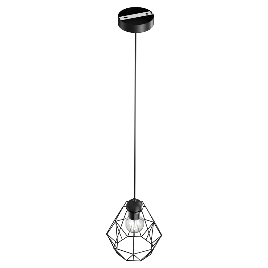 Pendel BERGEN 1xE27/60W/230V sort