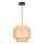 Pendel BERTA 1xE27/20W/230V diameter 50 cm bambus