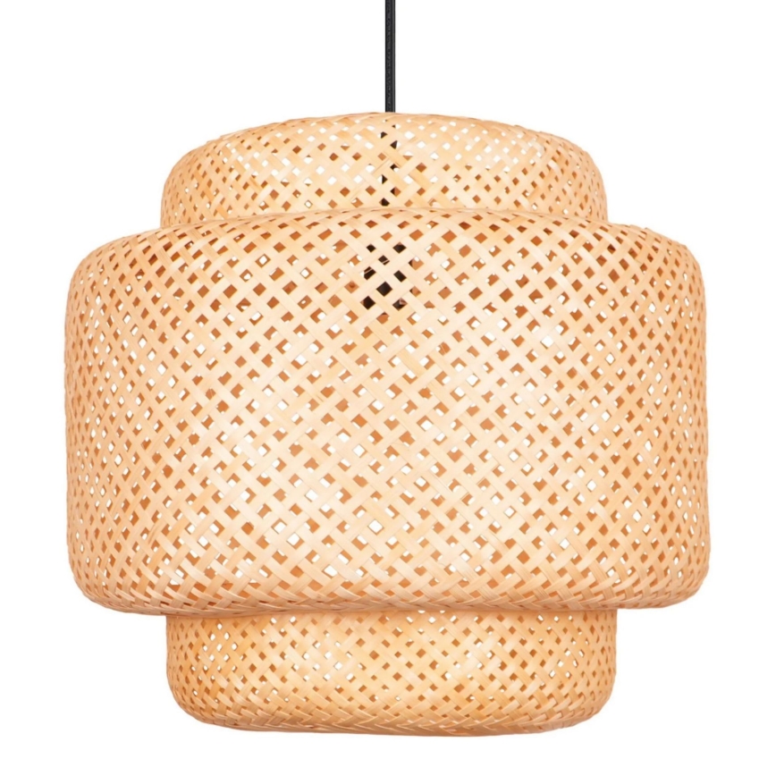 Pendel BERTA 1xE27/20W/230V diameter 50 cm bambus