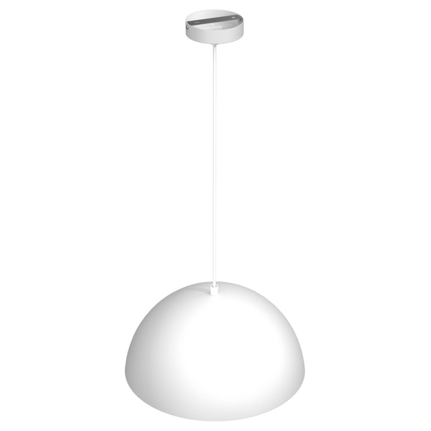 Pendel BETA 1xE27/60W/230V diam. 35 cm hvid